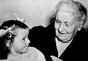 Maria Montessori in 1952